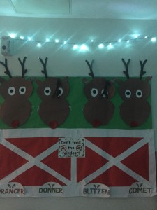 Don't feed the reindeer! 