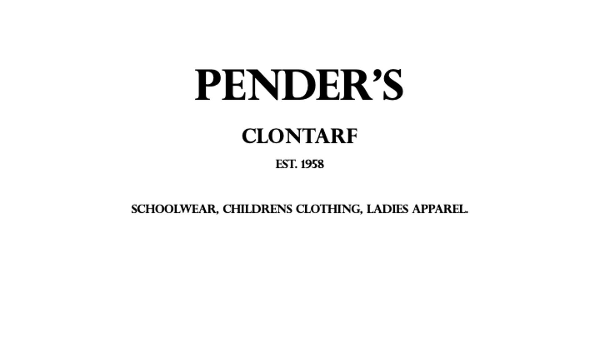 Pender's - Clontarf